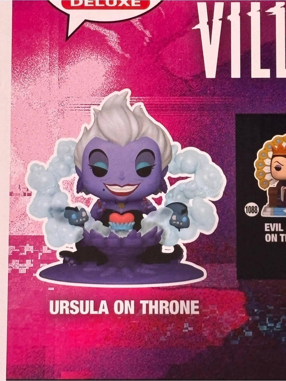 Funko Pop! Deluxe Ursula On Throne Vinyl Figure - Disney Villains